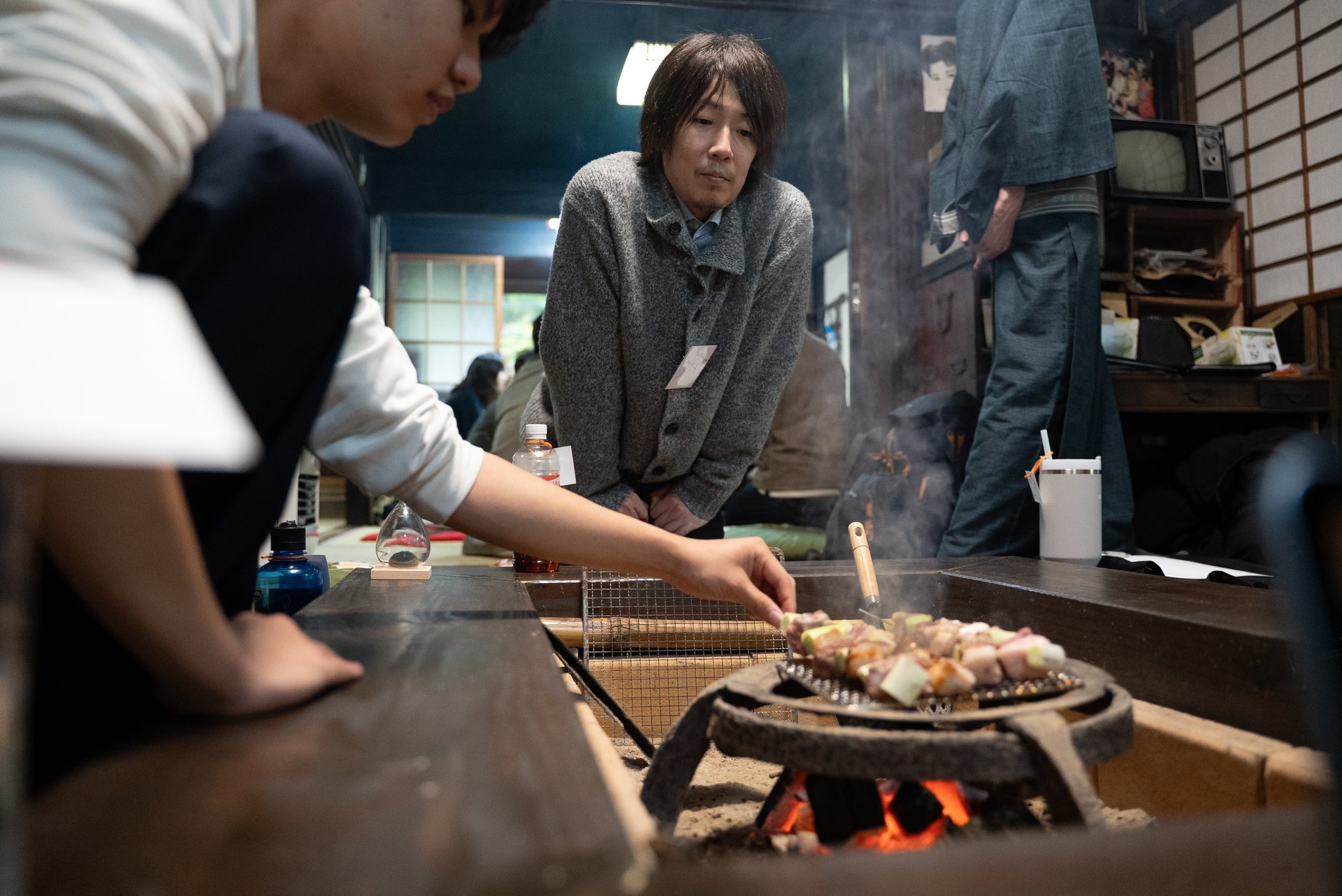 囲炉裏を囲んだ対話の時間